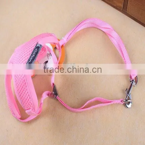 Ware Nylon Walk-N-Vest Small Pet Harness and Leash, Large