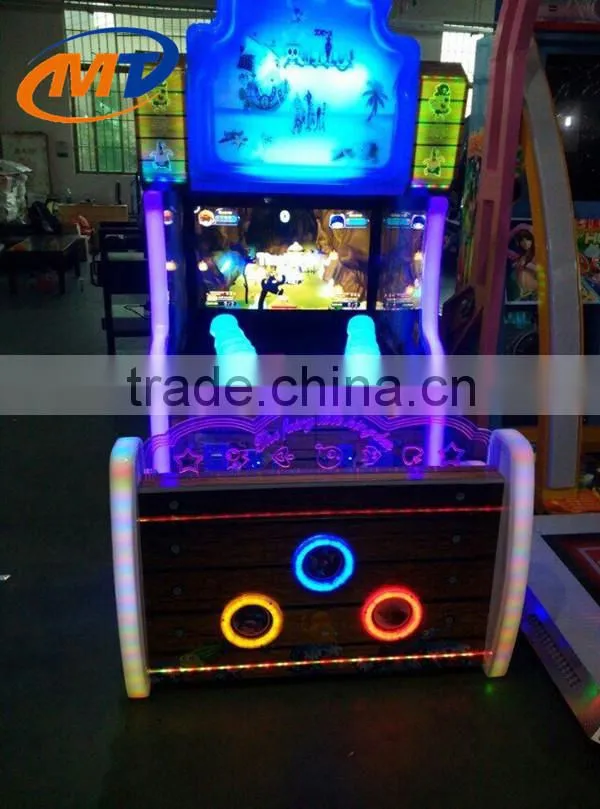 Funny Kids coin operated shooting water amusement redemption game machine /amusement game machine for sale