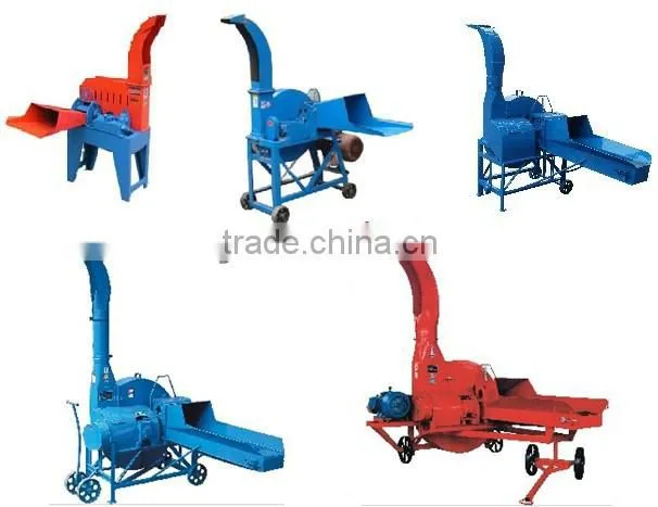 big farm use corn straw feed cutting machine