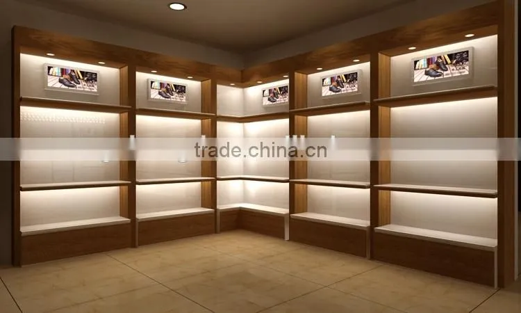 Beautiful shop decoration idea design shoe store mirrior