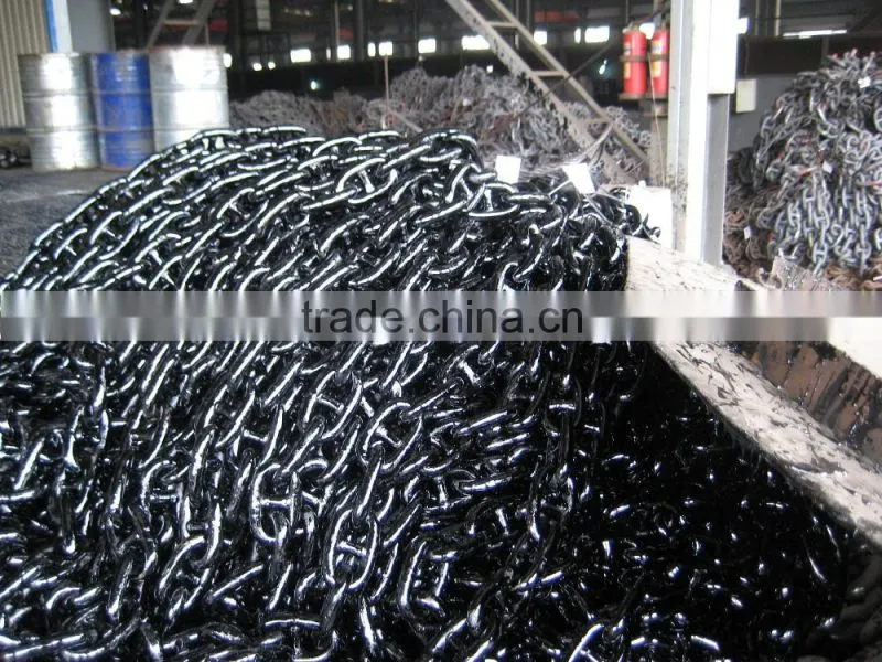 Stud Link Anchor Chain with Shackle Accessories 12.5mm ~ 71mm
