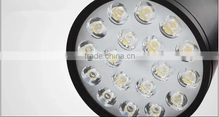 High Quality 18w Dimmable Led Track Light/Led Track fixtures/COB Led Track spot Light