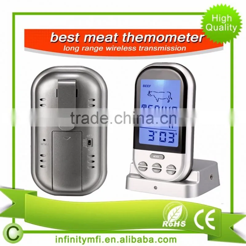 Cooking Thermometer Remote Oven Wireless Food Temperature