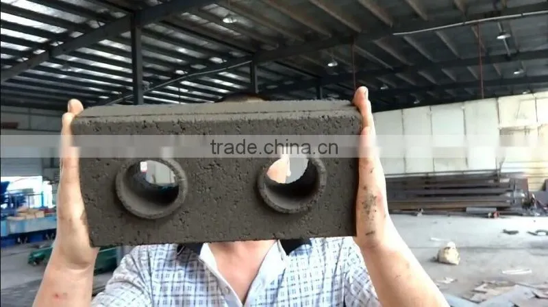 Hydraulic tyoe small clay brick making machine for sale