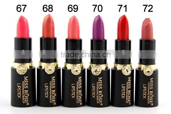 Miss Rose 24pcs/lot 2type for choose black tube lipstick chrismas light