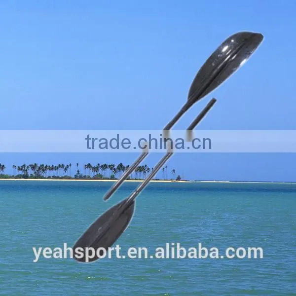 High-end separable carbon kayak paddle