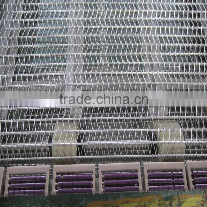 Factory price wire mesh belt conveyor for food roasting and freezing