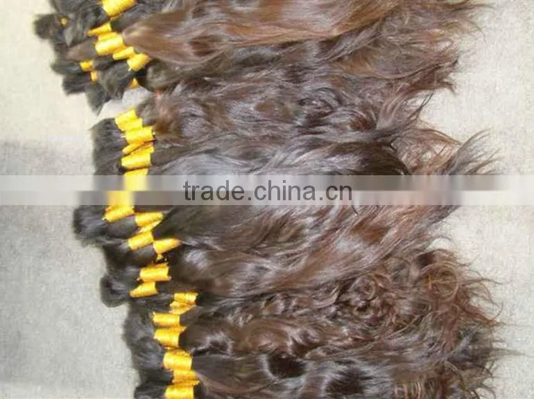 Wavy European Virgin Remy Hair Bulk