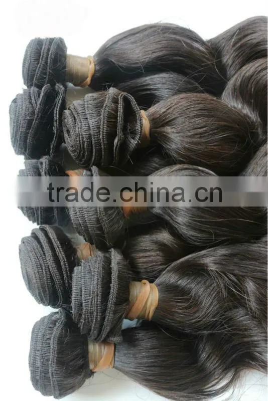 Qingdao Factory wholesale virgin brazilian hair loose wave