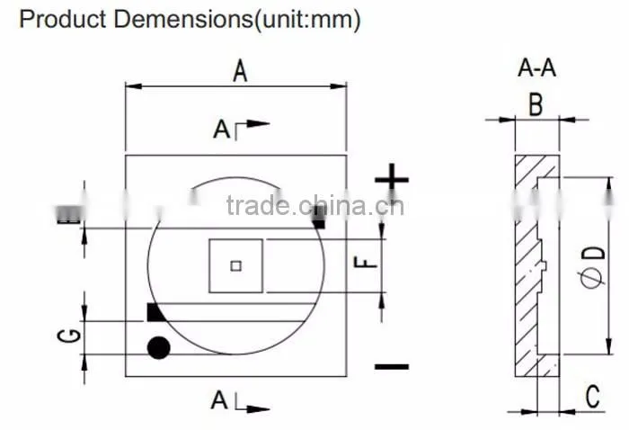 UV LED 280 NM 5050 deep UV LED sterization/ test For equiment