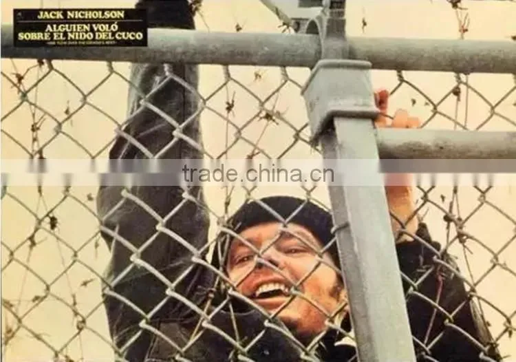 anping galvanized used chain link fence, diamond fence for sale price from china factory