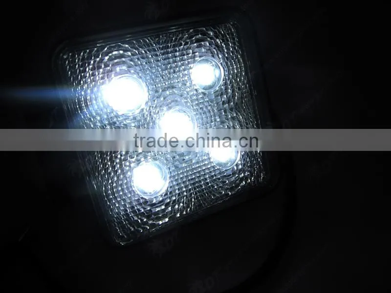 15W LED DRIVING LIGHT ,5pcs*3w led truck lamp for Boat truck lamp