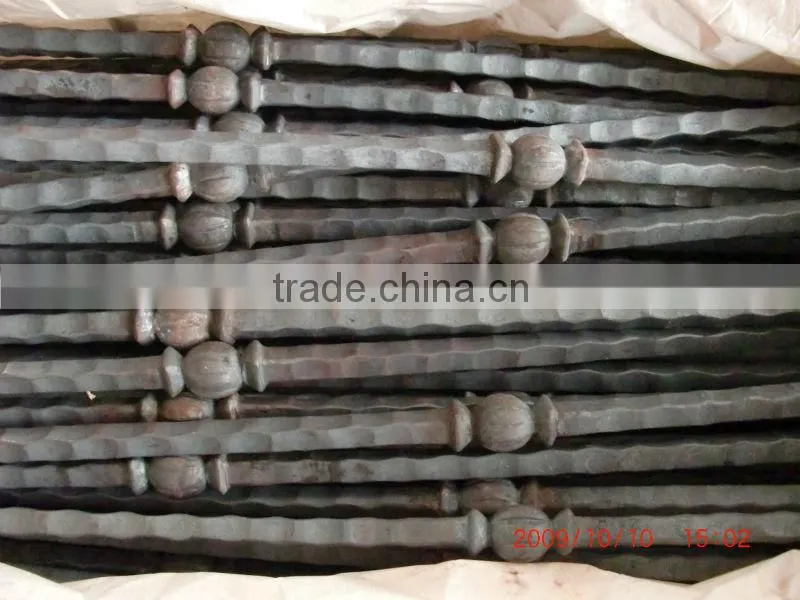 out door wrought iron bow balusters