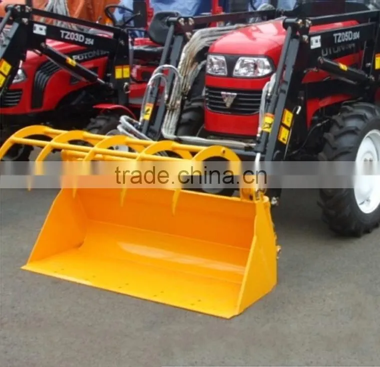 High quality Tractor front mounted Grapple bucket for sale