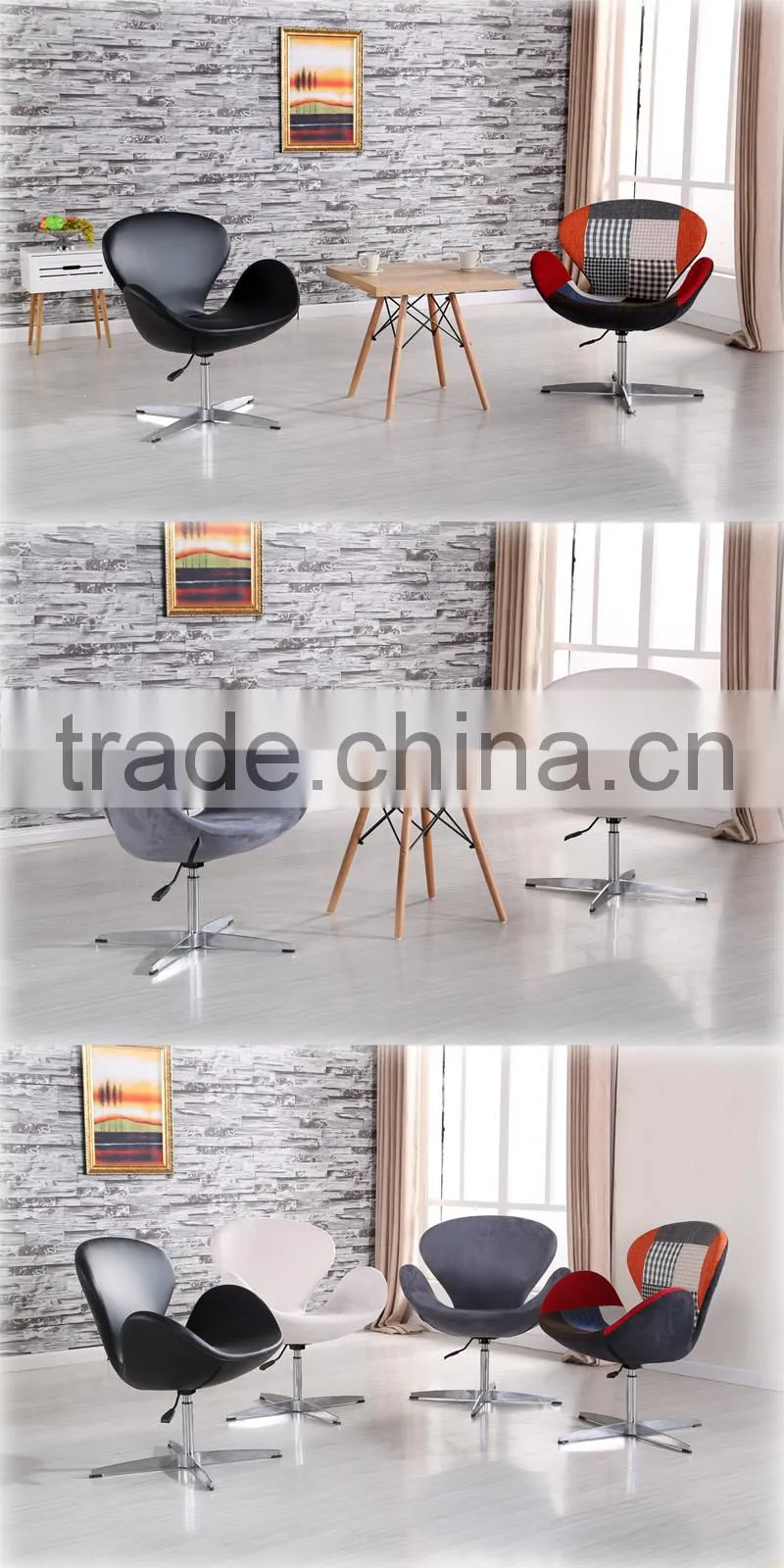 wholesale modern high plastic bar chairs with wood legs