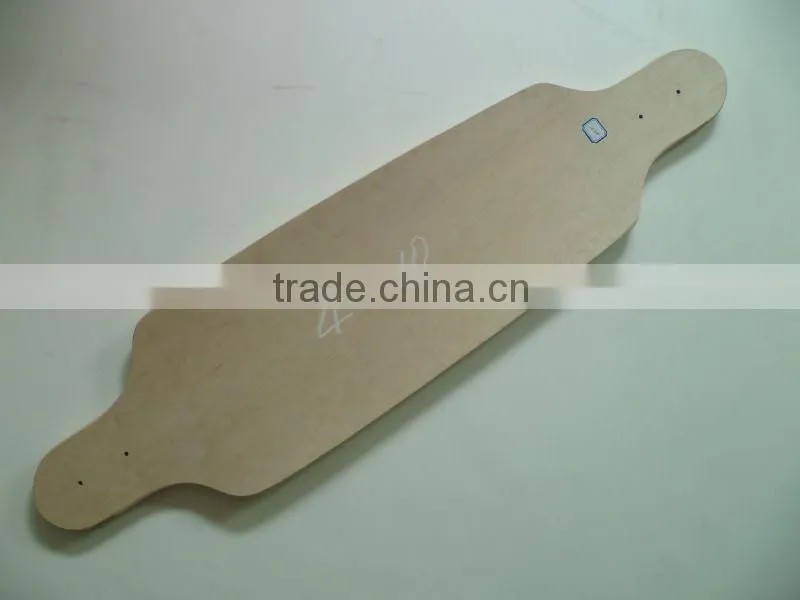 Canadian maple long skateboard deck