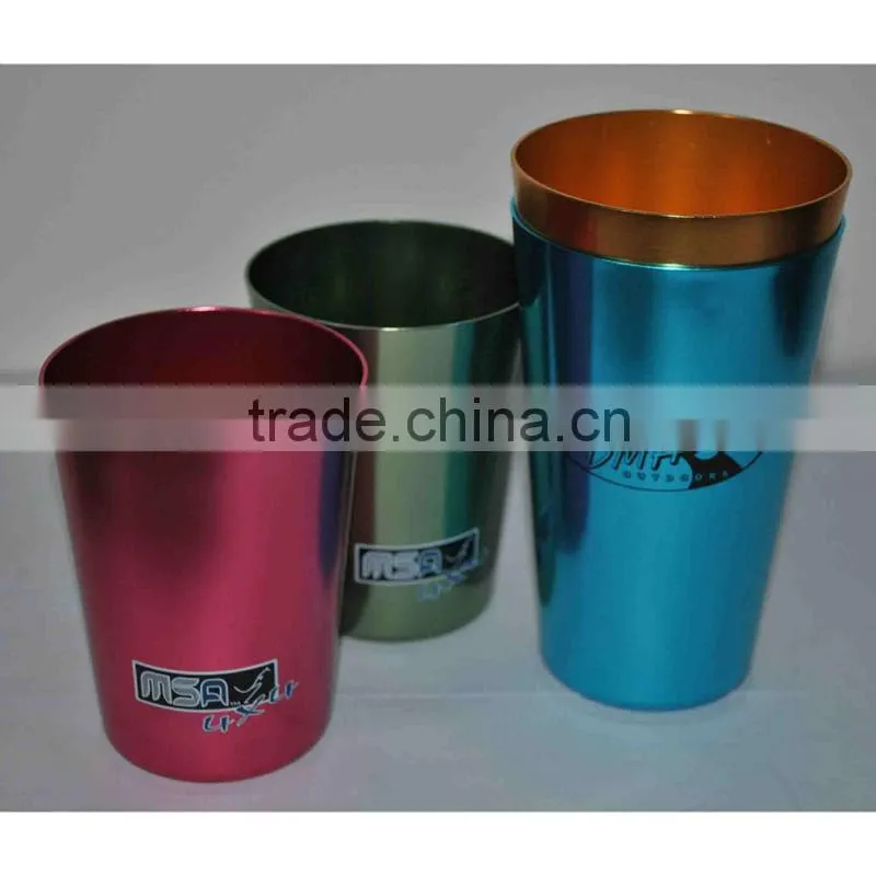 aluminium cup