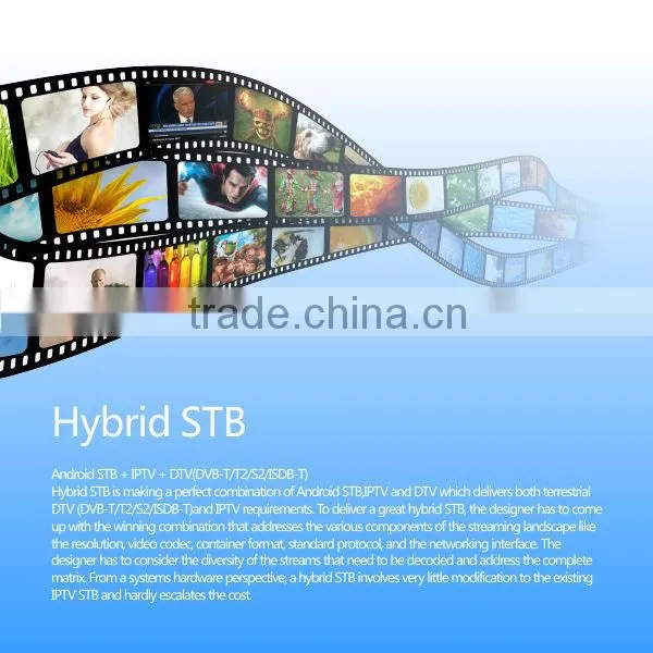 OEM/ODM manufacturer 2013 popular support xbmc airplay dlna Android dvb-t iptv set top box