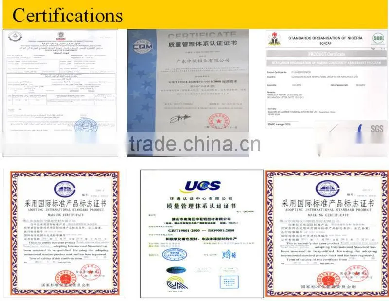 aluminium profile powder coated catalogs /aluminium extrusion profile for hinge/polycarbonate aluminium profile 6063T5 alloy OEM