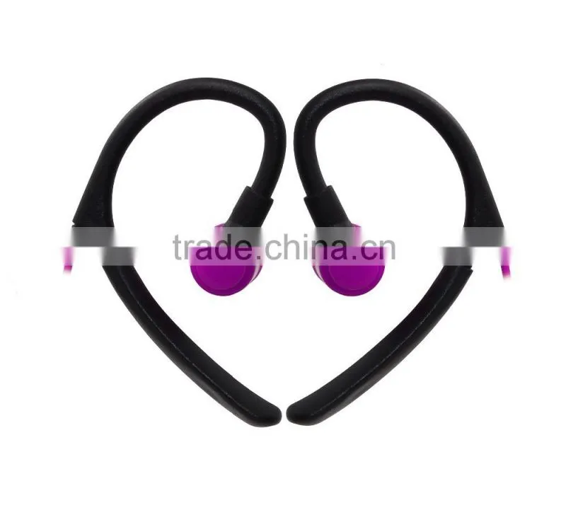 2016 New design Sport Wired Earphones Earhook Heart Shape Earhook Earphones