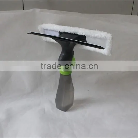 As Seen TV Silicon Wiper Blade Glass Cleaner Window Spray Squeegee 2 in 1 Water Brush