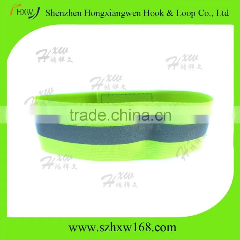 Running ankle bands bike gear neon green reflective arm bands