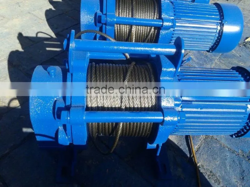 electric wire rope hoist /KCD type multi-function electric winch