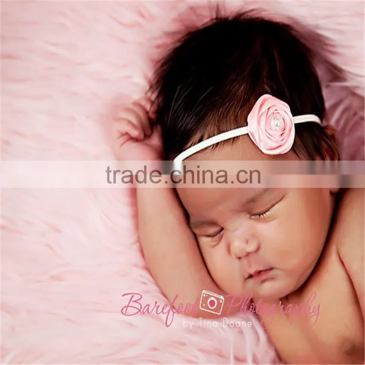 High quality artificial christmas flower head wraps, Small flower headband