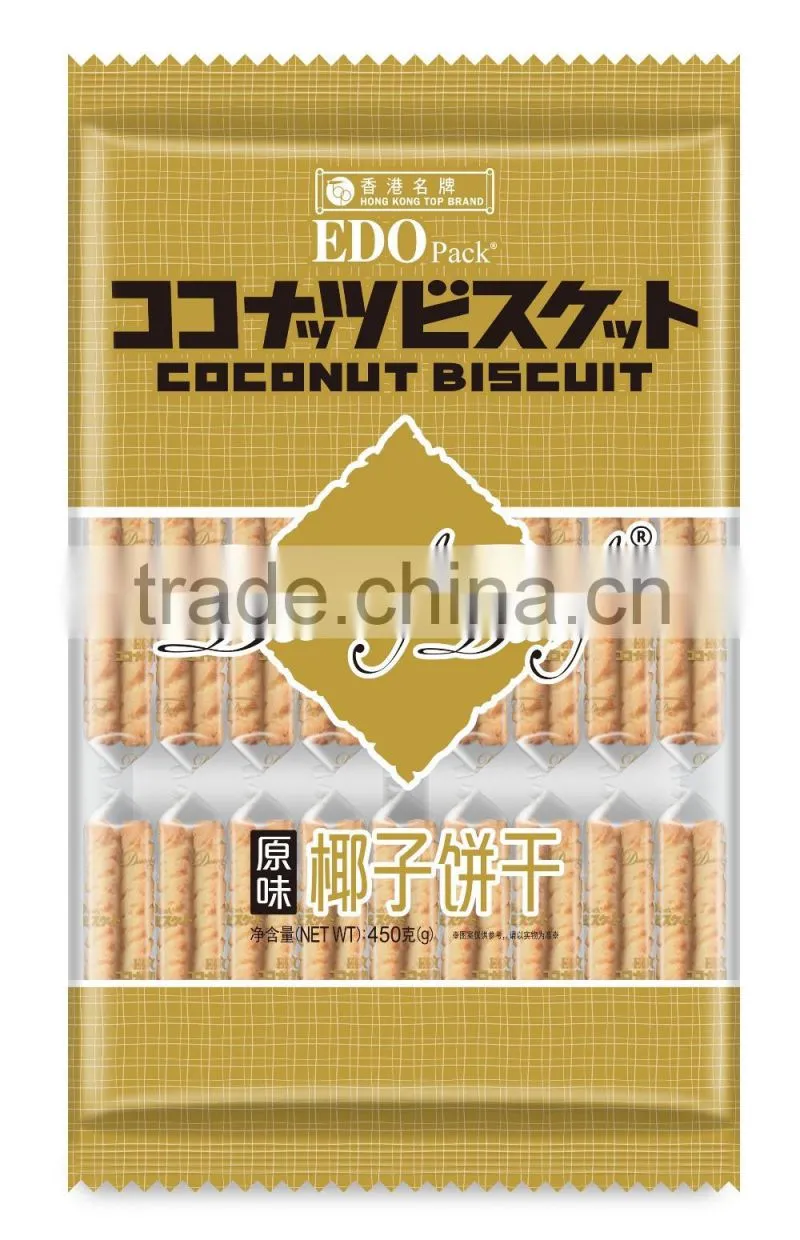 EDO PACK---450g Coconut biscuit(original flavor)