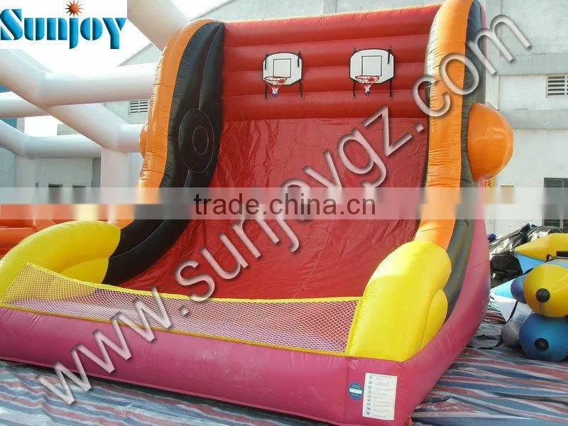 2016 Sunjoy giant inflatable basketball hoop