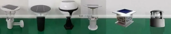 Outdoor Solar Power Path Wall Landscape Mount Light Garden Fence Light Lamp