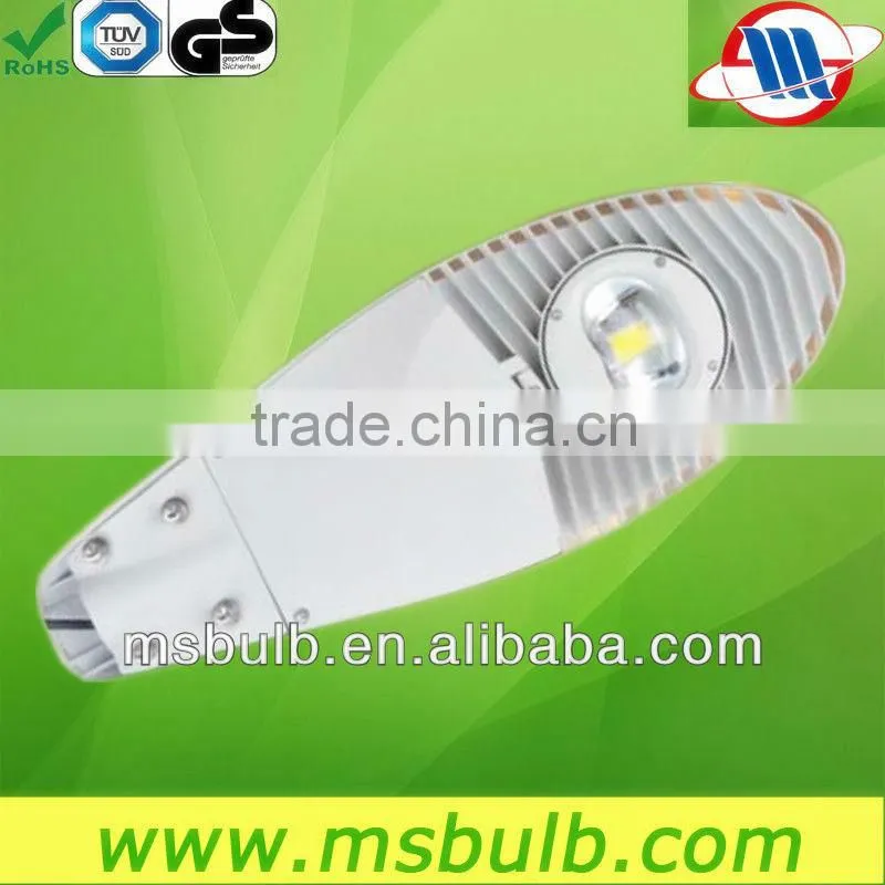 manufacturer direct offer 1*50w/80w LED streetlights 7200lm die-casting aluminum&toughened glass