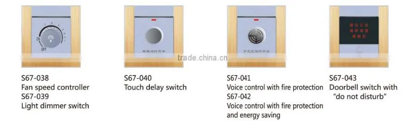 Electrical four way loudspeaker box outlet for home hotel