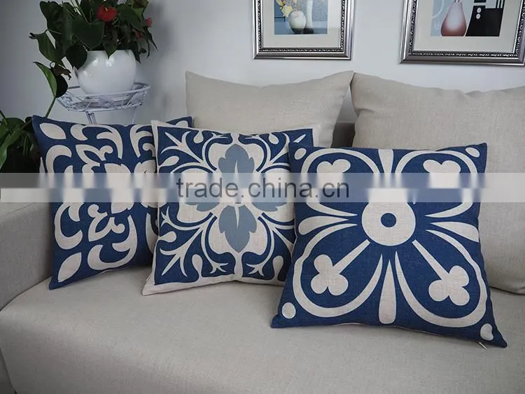 Home decor throw cheap sofa bed cushions Custom decorative plain king size wholesale pillow covers