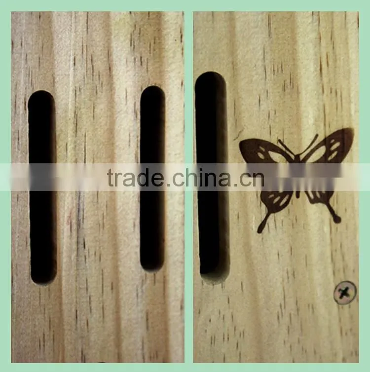wooden butterfly house