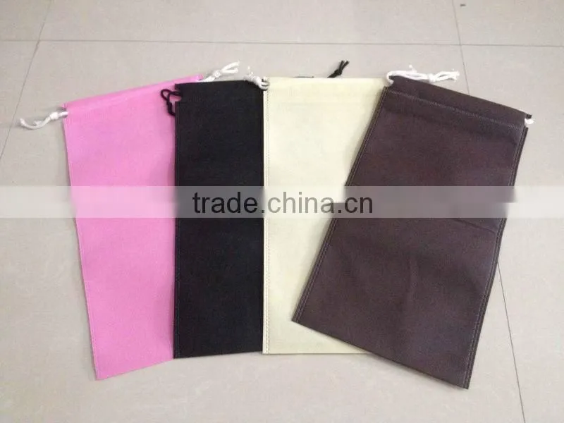 2014 pink non-woven shoes bags