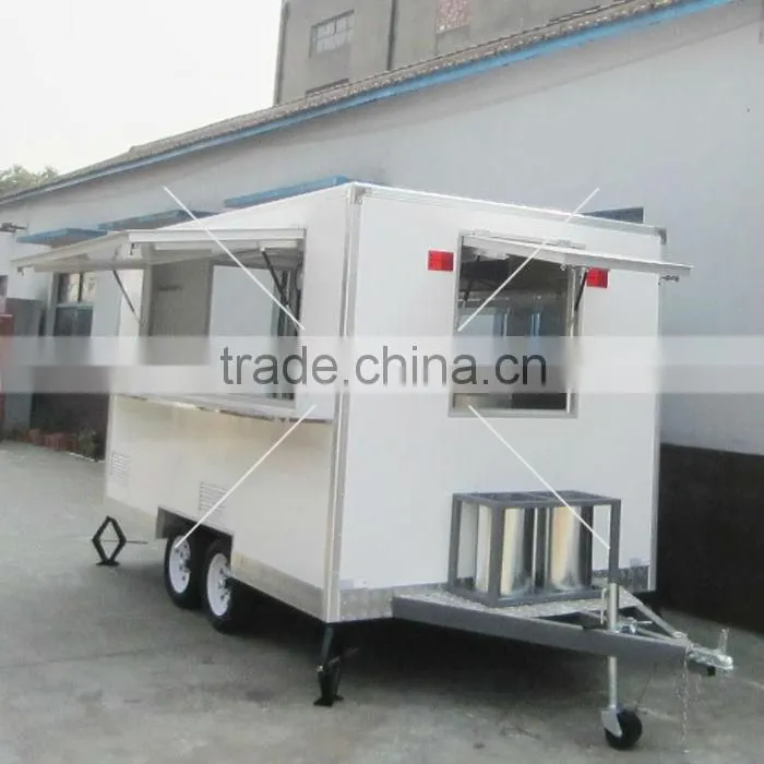Top Popular and Quality Enclosed Mobile Hot Dog Cart-Enclosed Trailer for sale