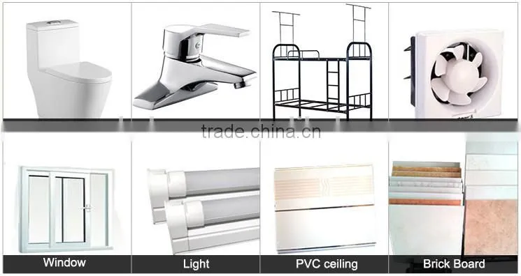 thermal insulation prefab sentry box house for canteen/shop