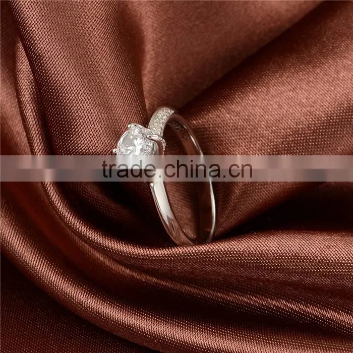2016 New Arrival s925 Silver Wedding Diamond Rings