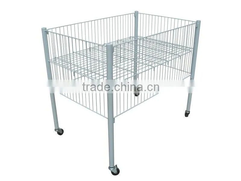 supermarket department store folding promotional table display HSX-2013