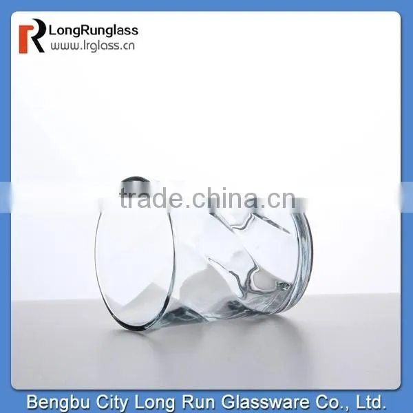 LongRun 2015 hotsales 353ml stylish barware water whisky drinking glasses cup manufacture