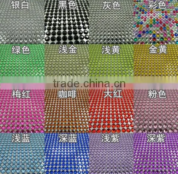 DIY decorative acrylic stone sticker rhinestone sticker