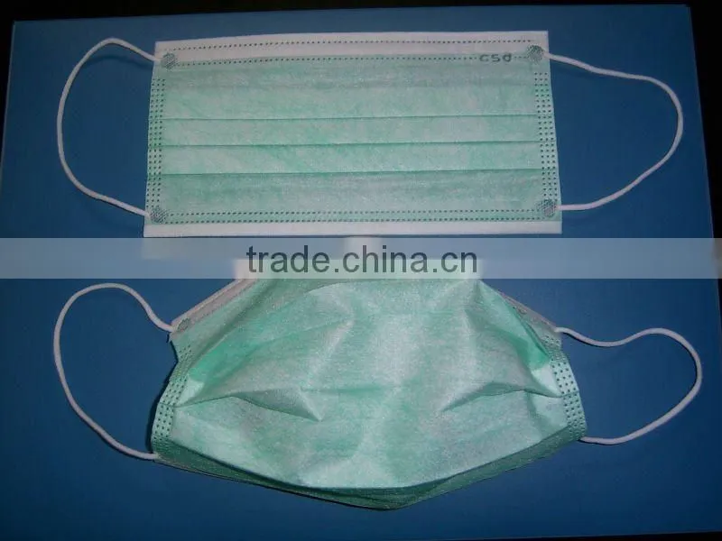 Disposable Medical 3ply Face Mask with Earloop