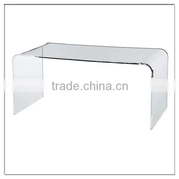 well polished edge fashion acrylic table