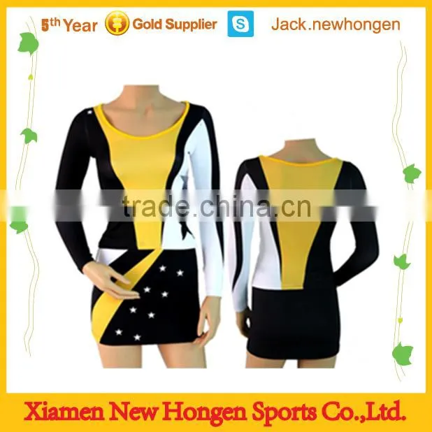 Sublimation cheerleading jerseyscheerleading uniforms