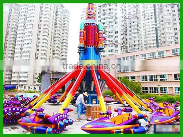 Factory price kids thrilling rides small amusement rides self control plane rides for sale