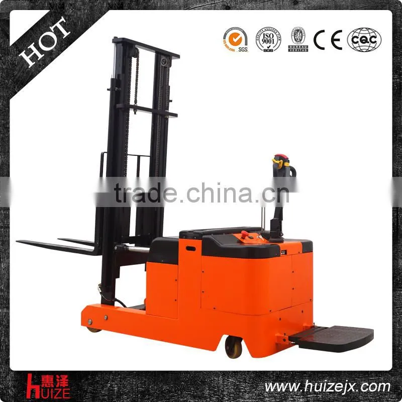 2.0 ton electric reach forklift stackers for sale in low price