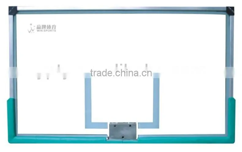 Single-arm outdoor/indoor basketball stand