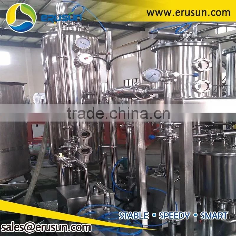 newest technology 7-8gram/liter high CO2 carbonated beverage mixer