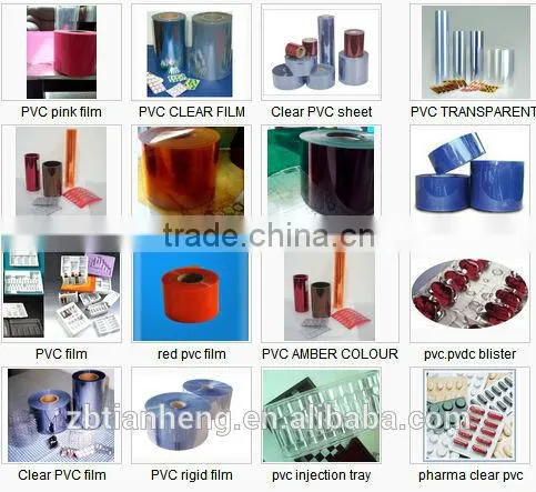 Metalize gold , rigid PVC sheet plastic film for candy tray packing use